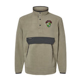 75th Ranger Scroll DUI Embroidered Mountain Fleece Pullover - Small - Fleece