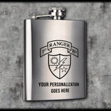 75th Ranger Scroll Flasks - No - Flasks