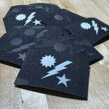 75th SSB Black Multicam Patch - Light Reflective - 3' x 2' - Patches