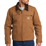 75th Star Sun Bolt Embroidered Carhartt® Duck Detroit Jacket - Small - No Discount