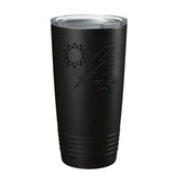 75th Star Sun Bolt Tumbler - 20oz - Tumbler