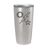 75th Star Sun Bolt Tumbler - 20oz - Tumbler