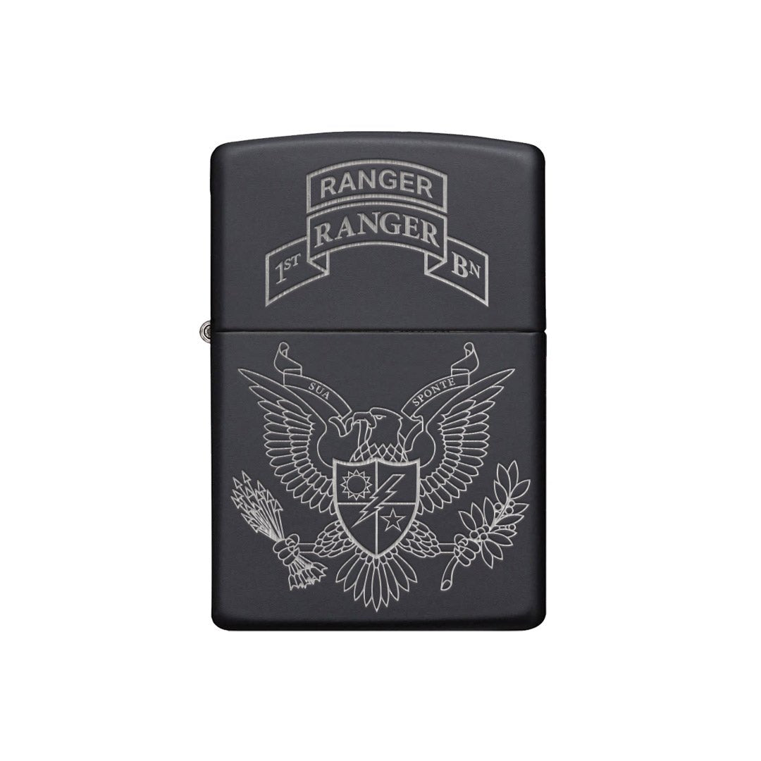 75th War Eagle Lighter - Matte Black - Lighter