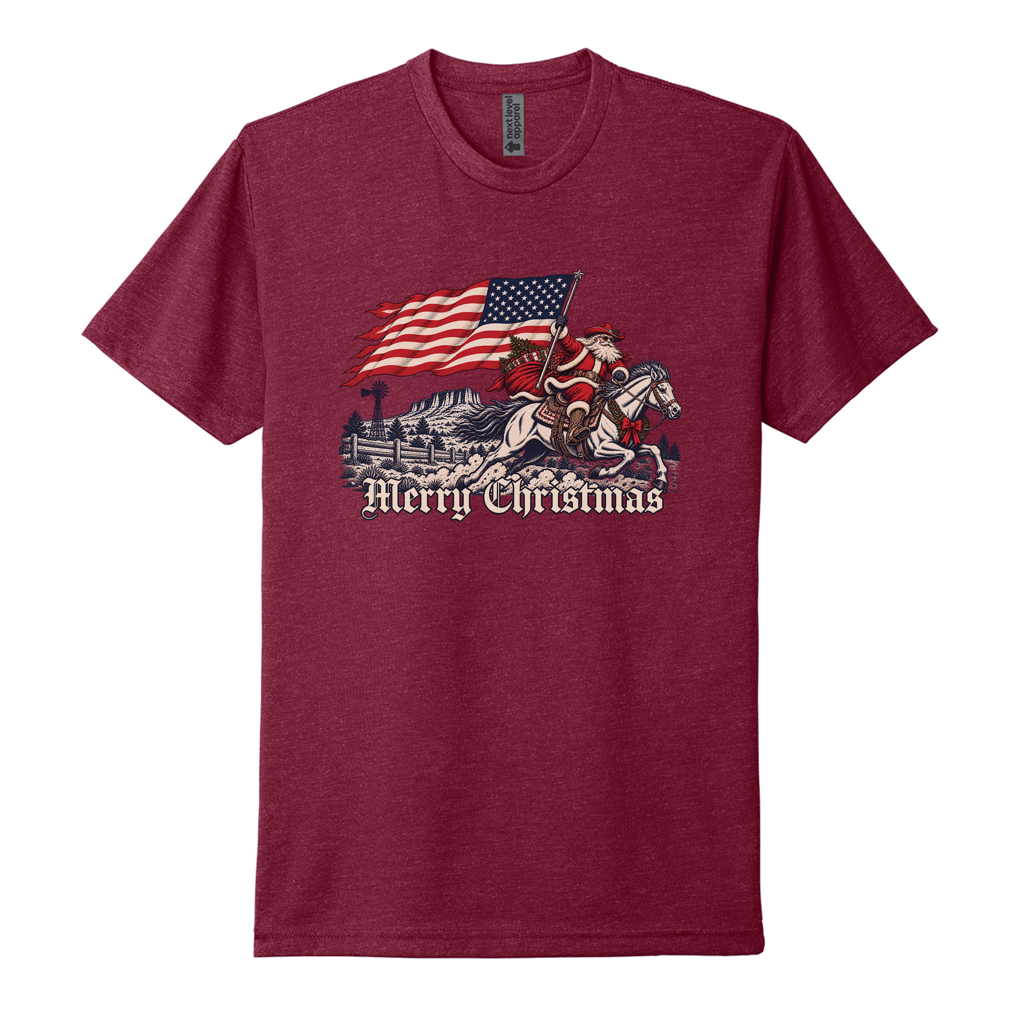 Western Santa Tee