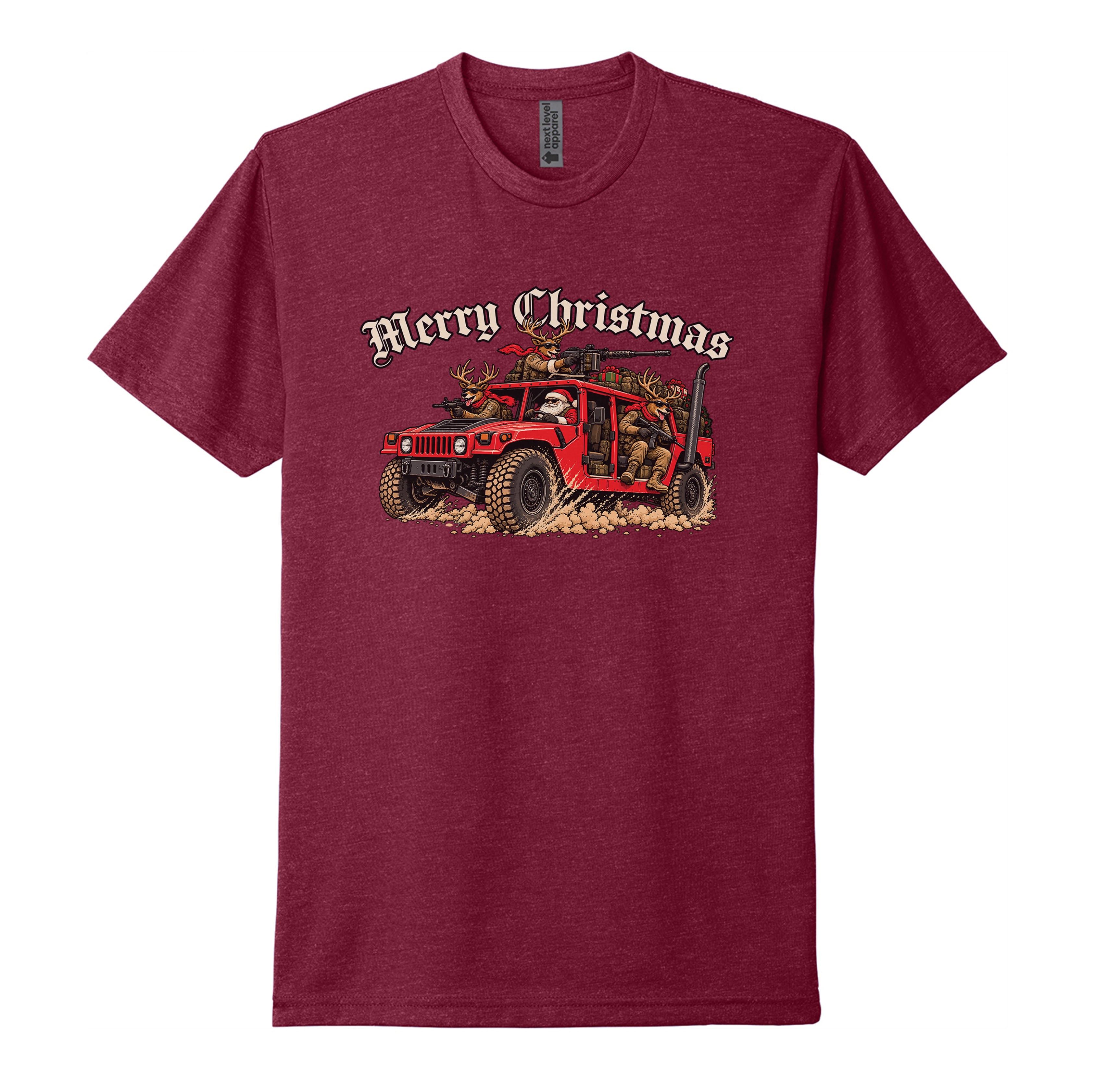 Humvee Santa Tee
