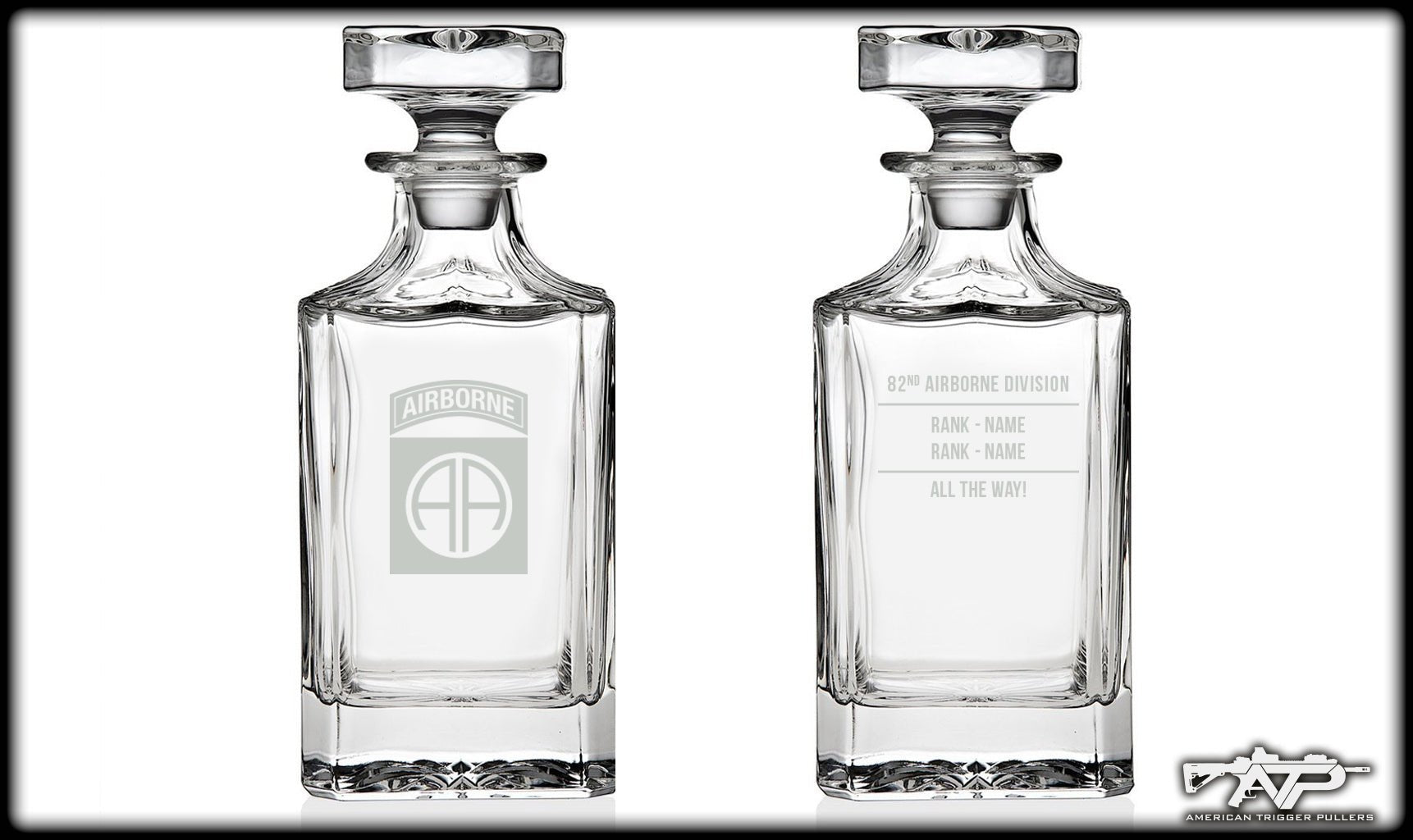 82nd ABN Whiskey Decanter - Decanter - Decanter