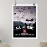 82nd Airborne Canvas - Loose Canvas - Canvas