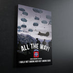 82nd Airborne Canvas - Stretched Canvas - Canvas