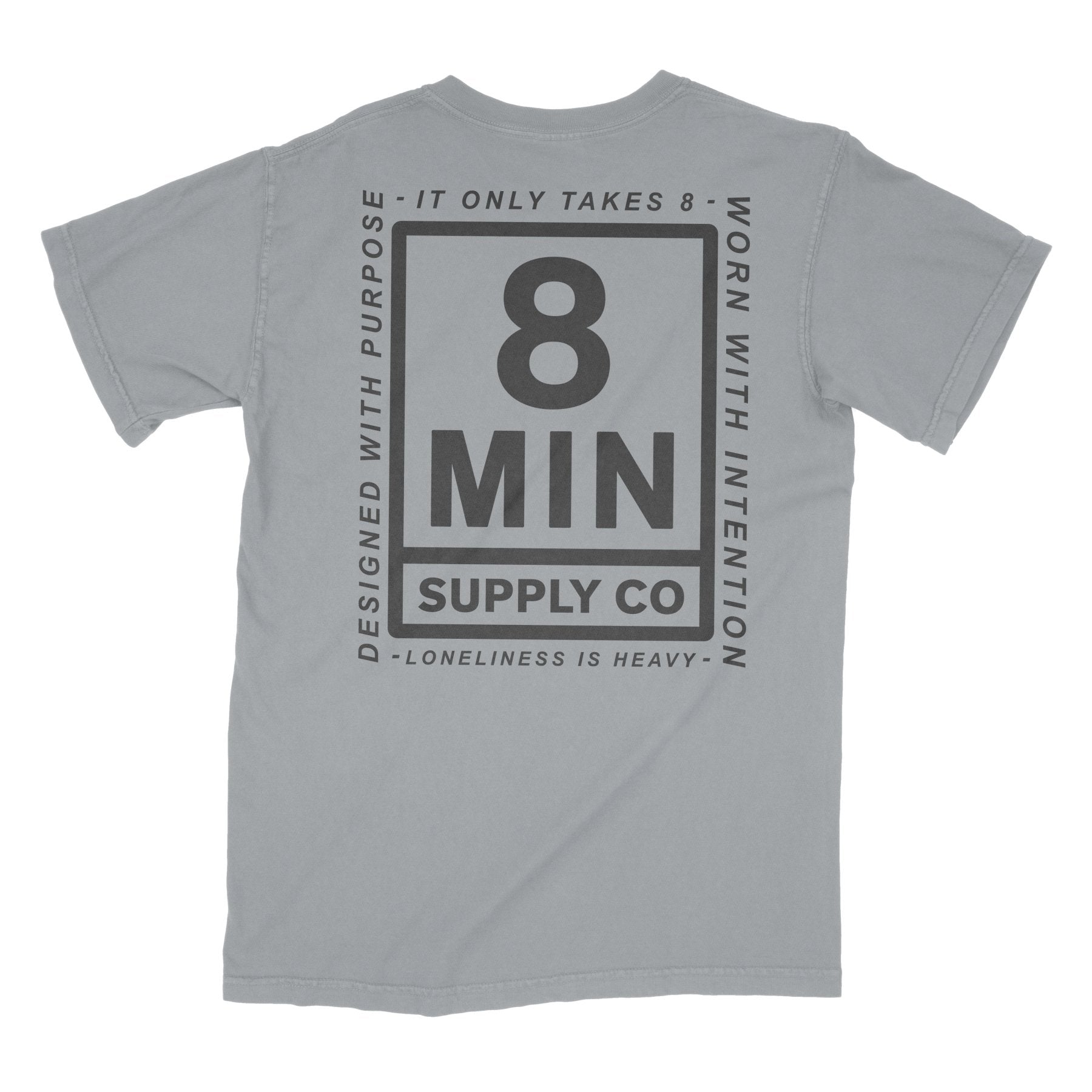 8min Billboard Heavyweight Tee - Small - Shirt