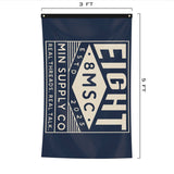 8MSC Retro Flag - 3' x 5' - Flag