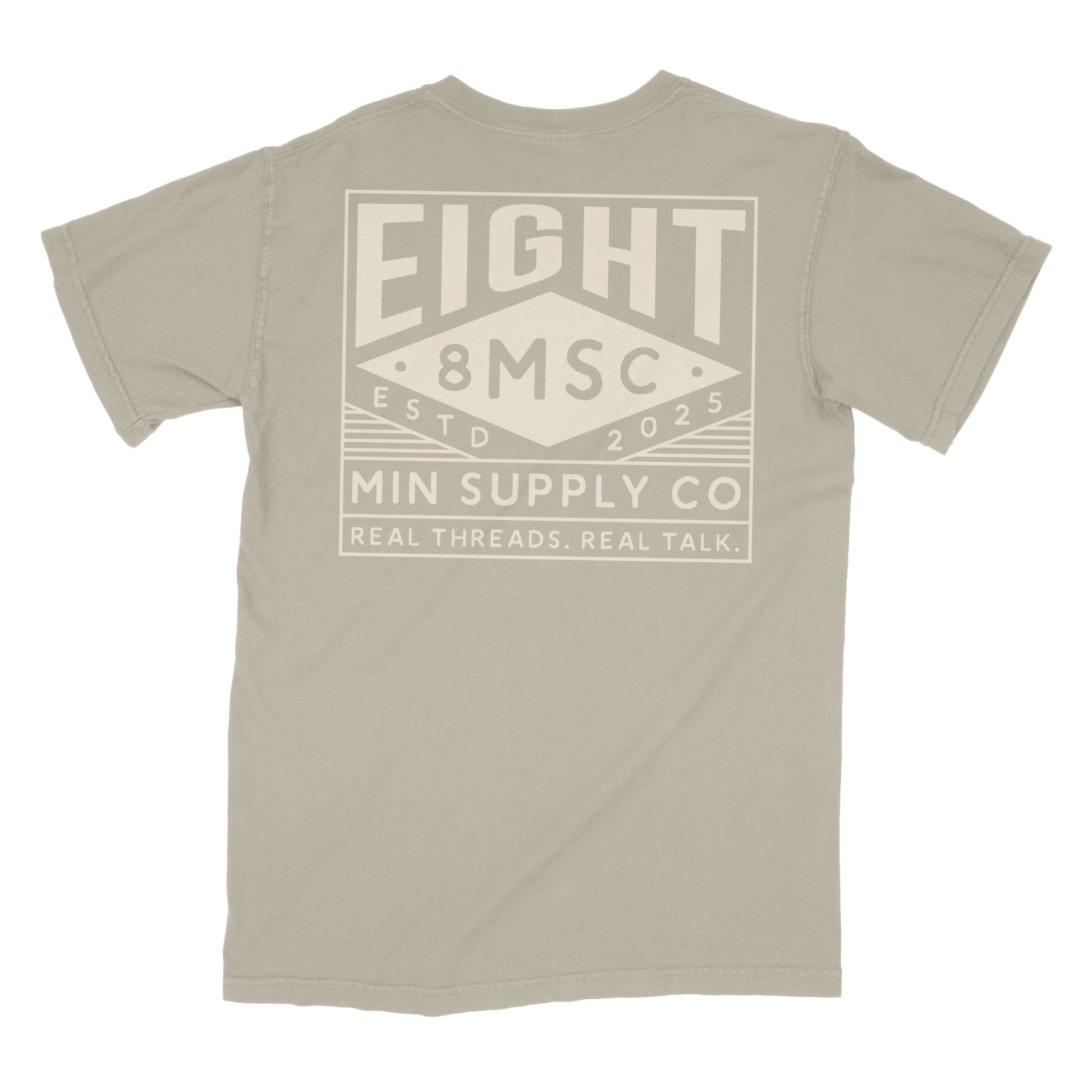 8MSC Retro Heavyweight Tee - Small - Shirt