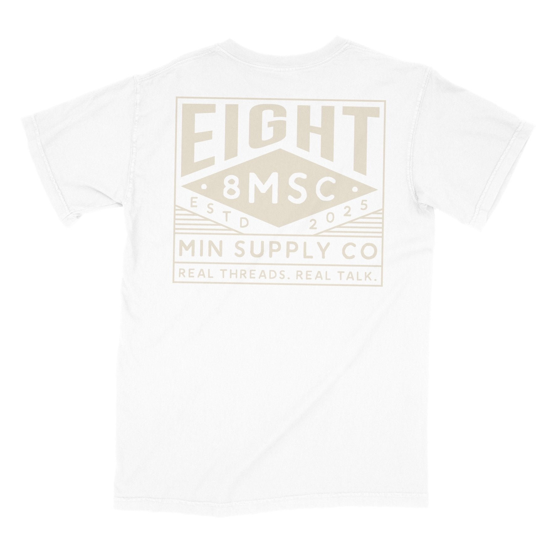 8MSC Retro Heavyweight Tee - Small - Shirt