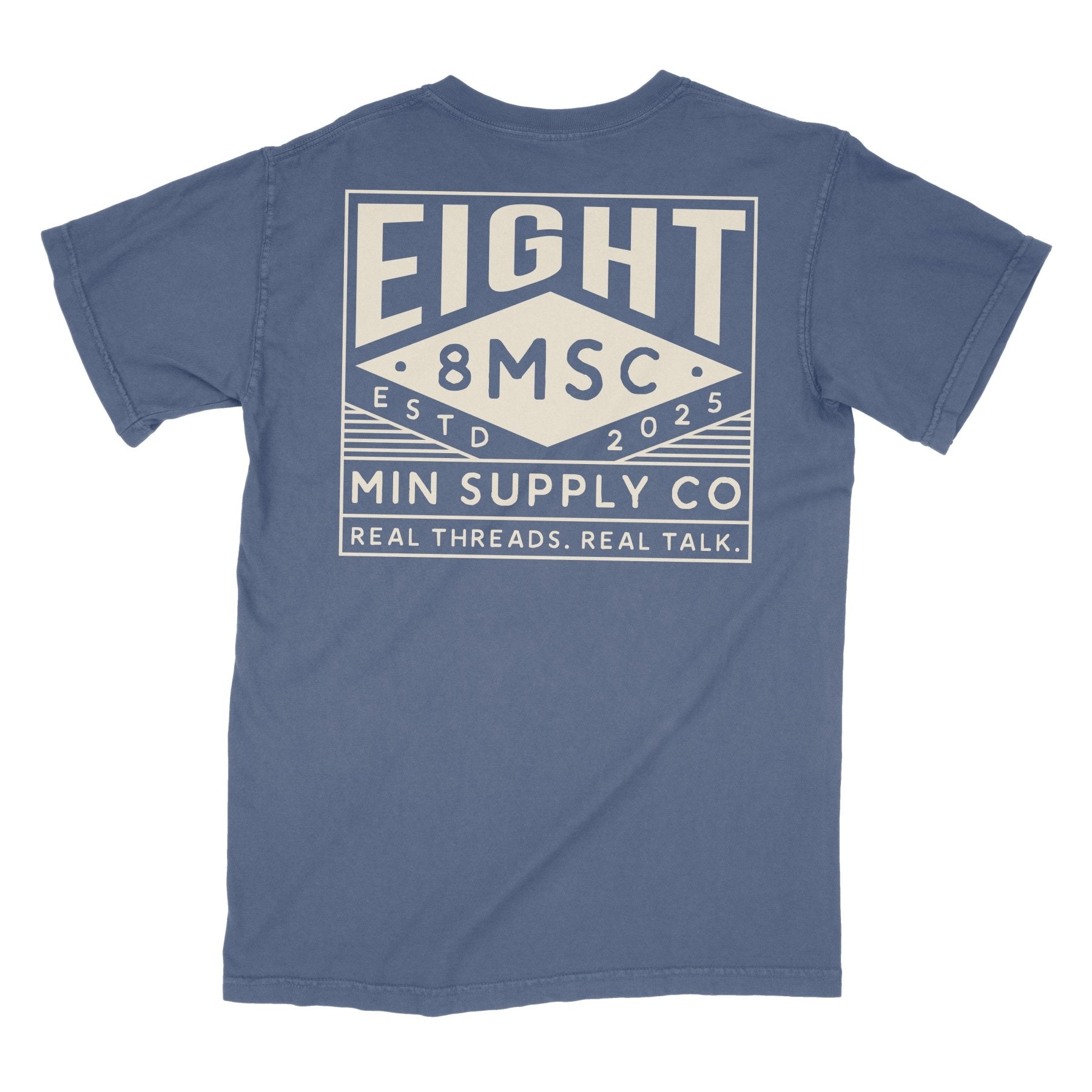 8MSC Retro Heavyweight Tee - Small - Shirt