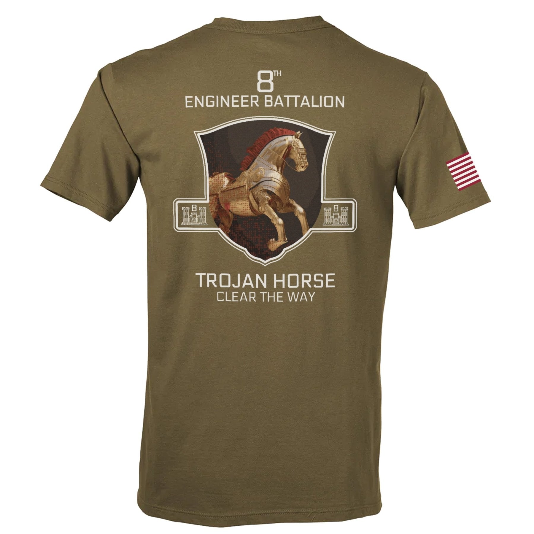 8th BEB 2ABCT 1CD Uniform Shirt - Small - Private Shirt