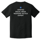 Social Media Weapons Expert Heavyweight Tee