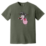 COWARDLY FLASH BANG Heavyweight Tee