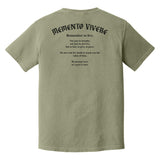 Memento Vivere Heavyweight Tee