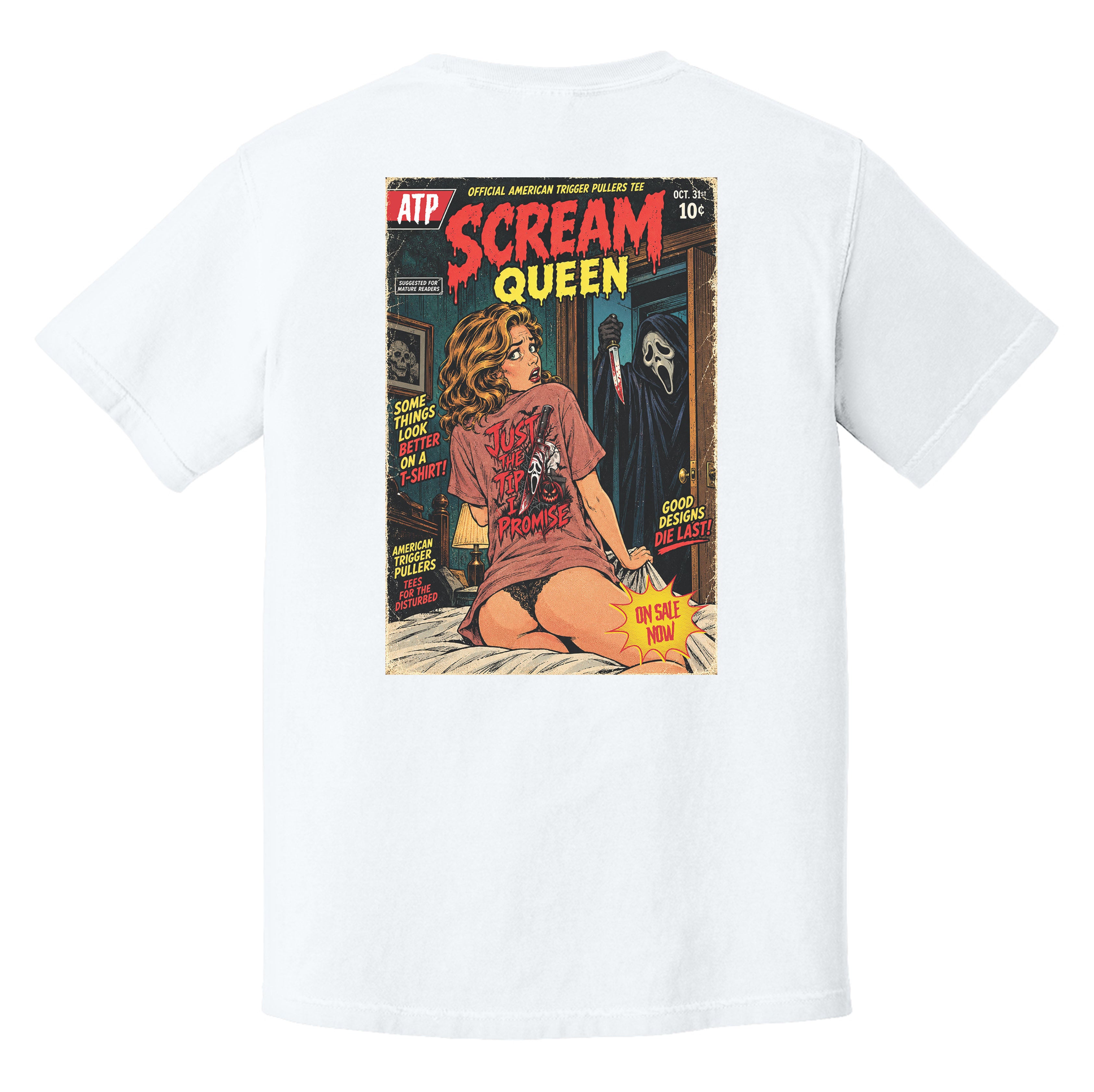 Scream Queen Magazine Heavyweight Tee