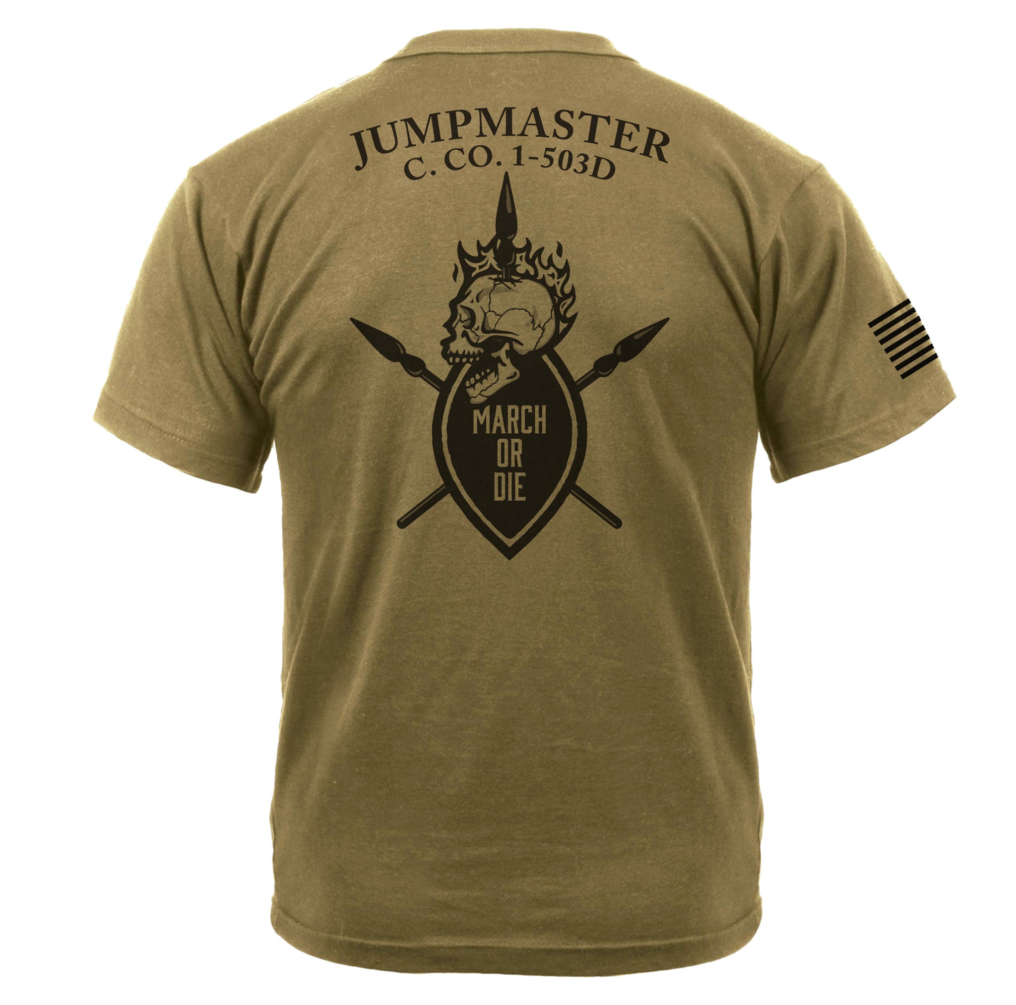 C Co 1-503rd Jumpmaster Uniform Shirt