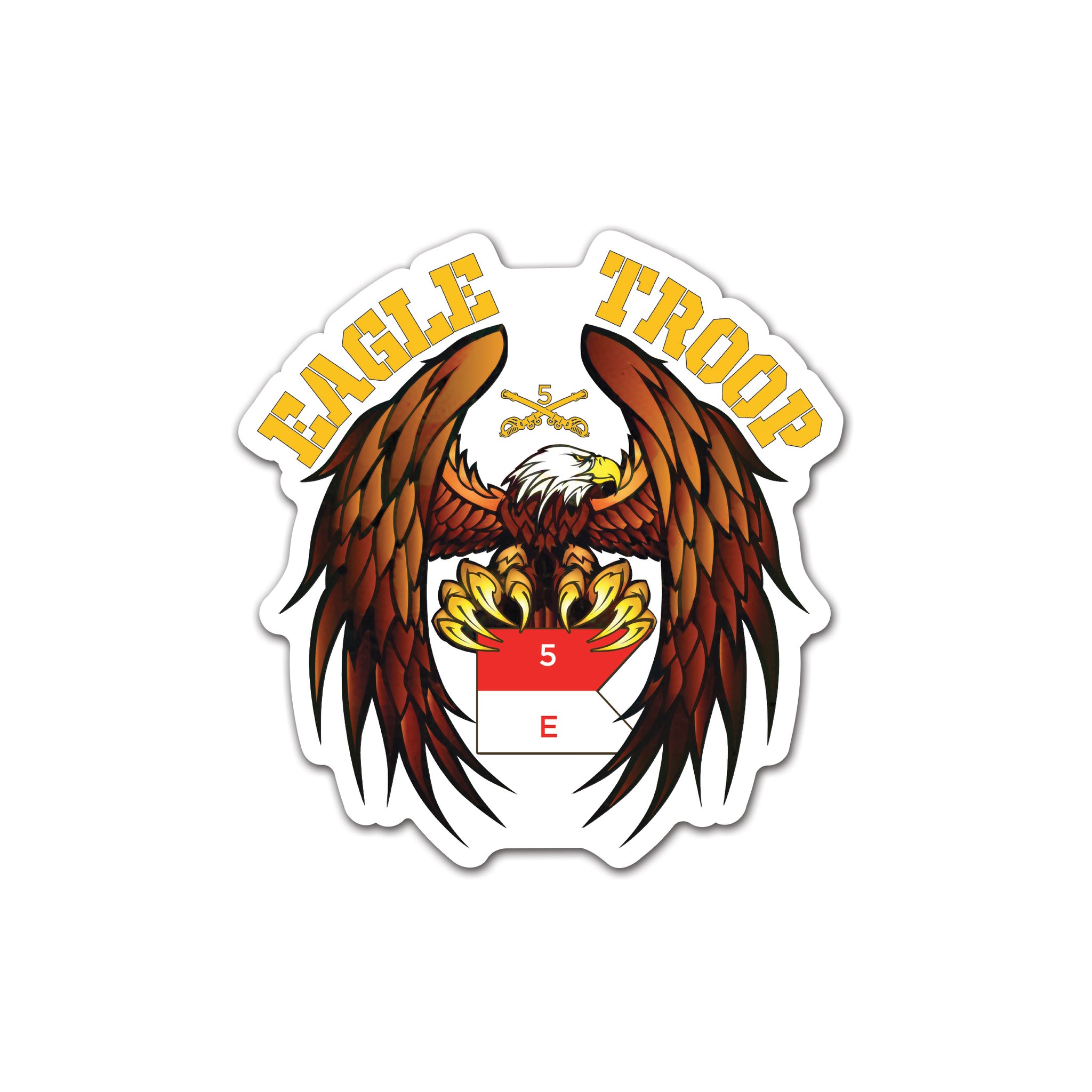 5th ACT - Eagle Troop Sticker