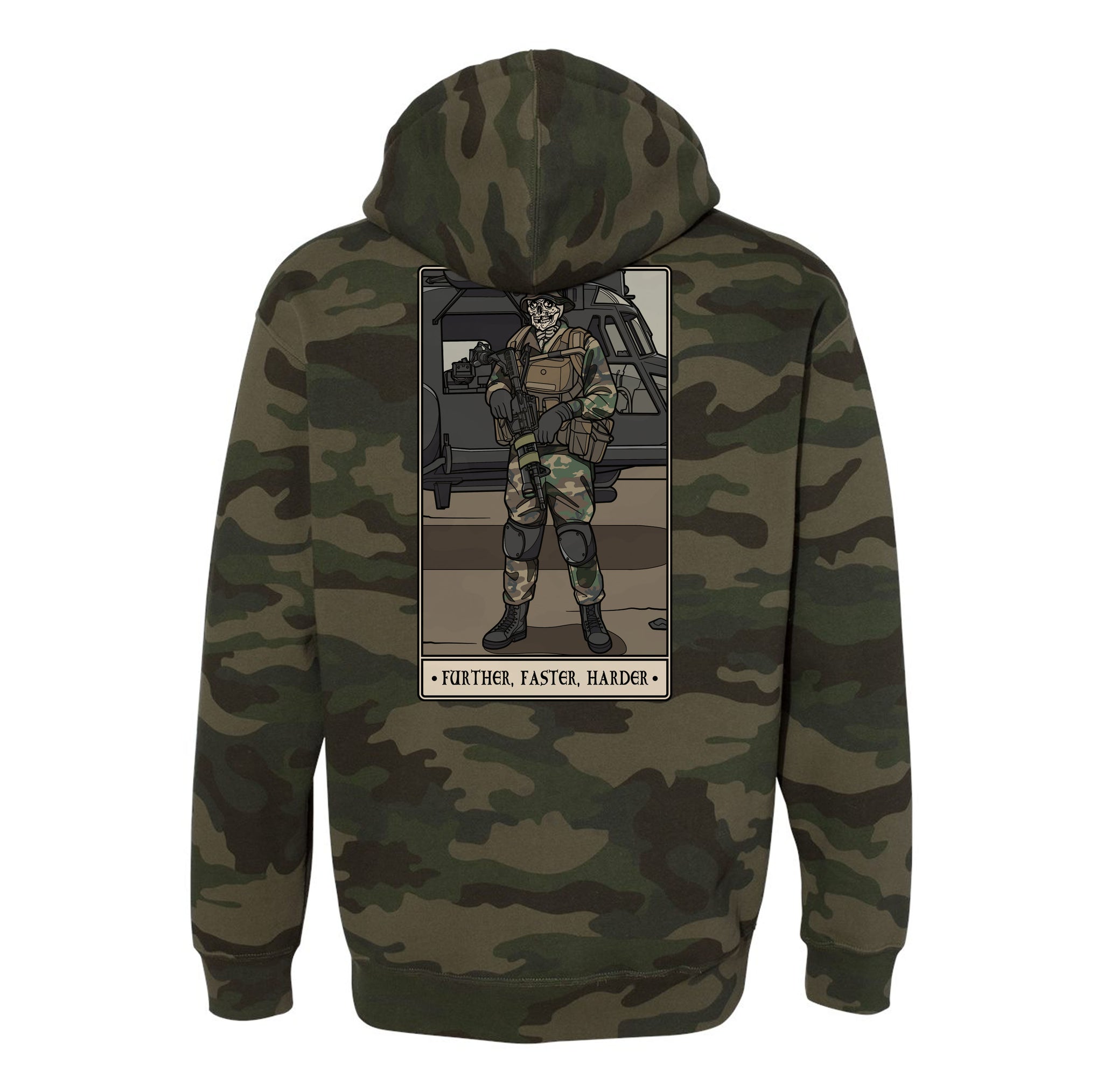 Further Faster Harder Hoodie