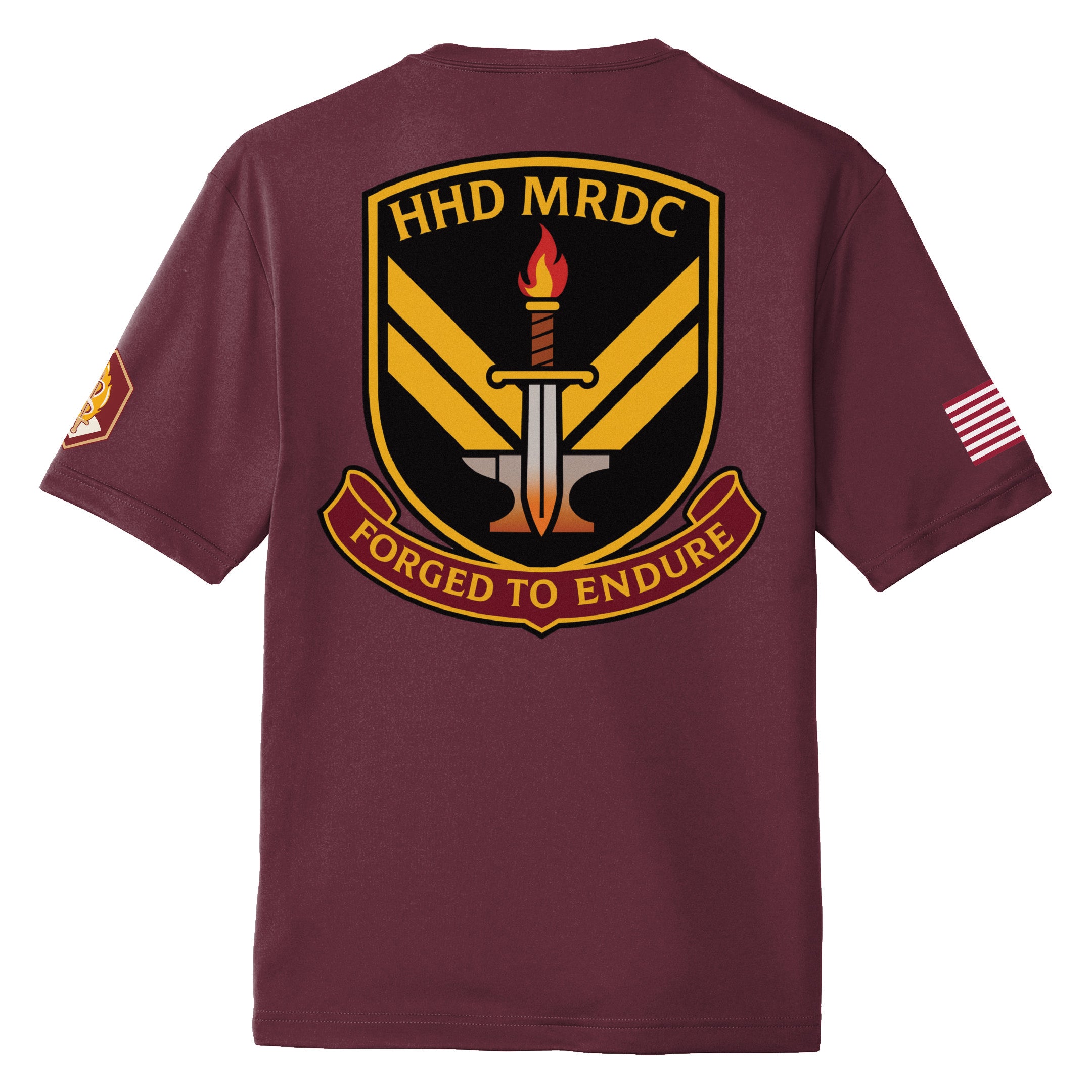 USAMRDC HHD Moisture Wicking Shirt