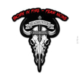 HHT 6-9 CAV Headhunters Sticker