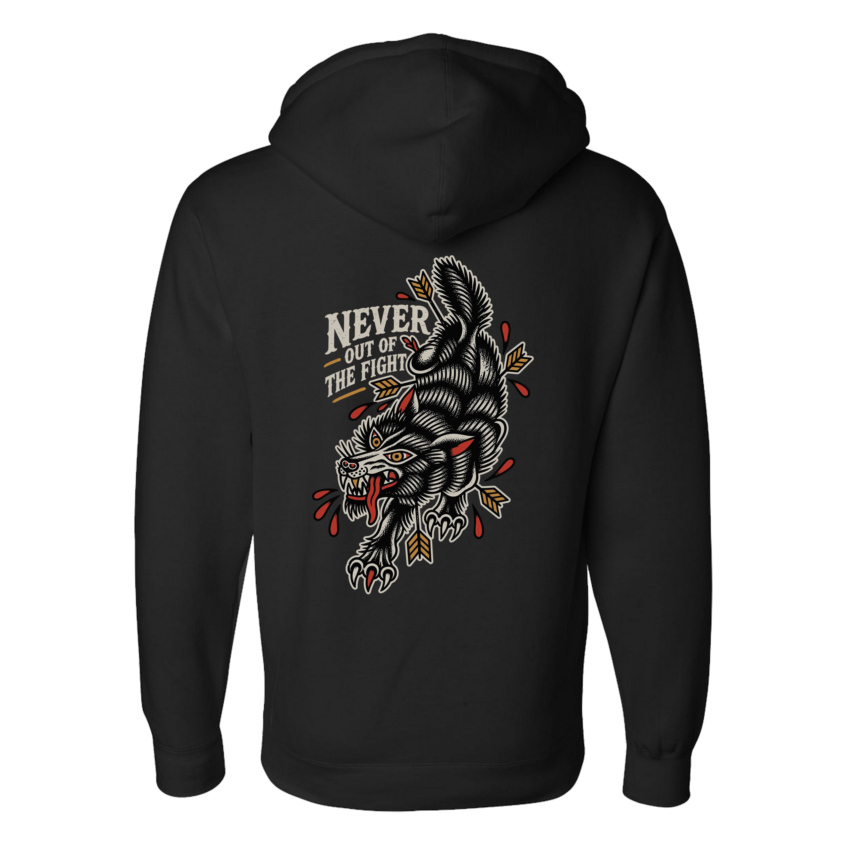 Never Out Of Fight Hoodie