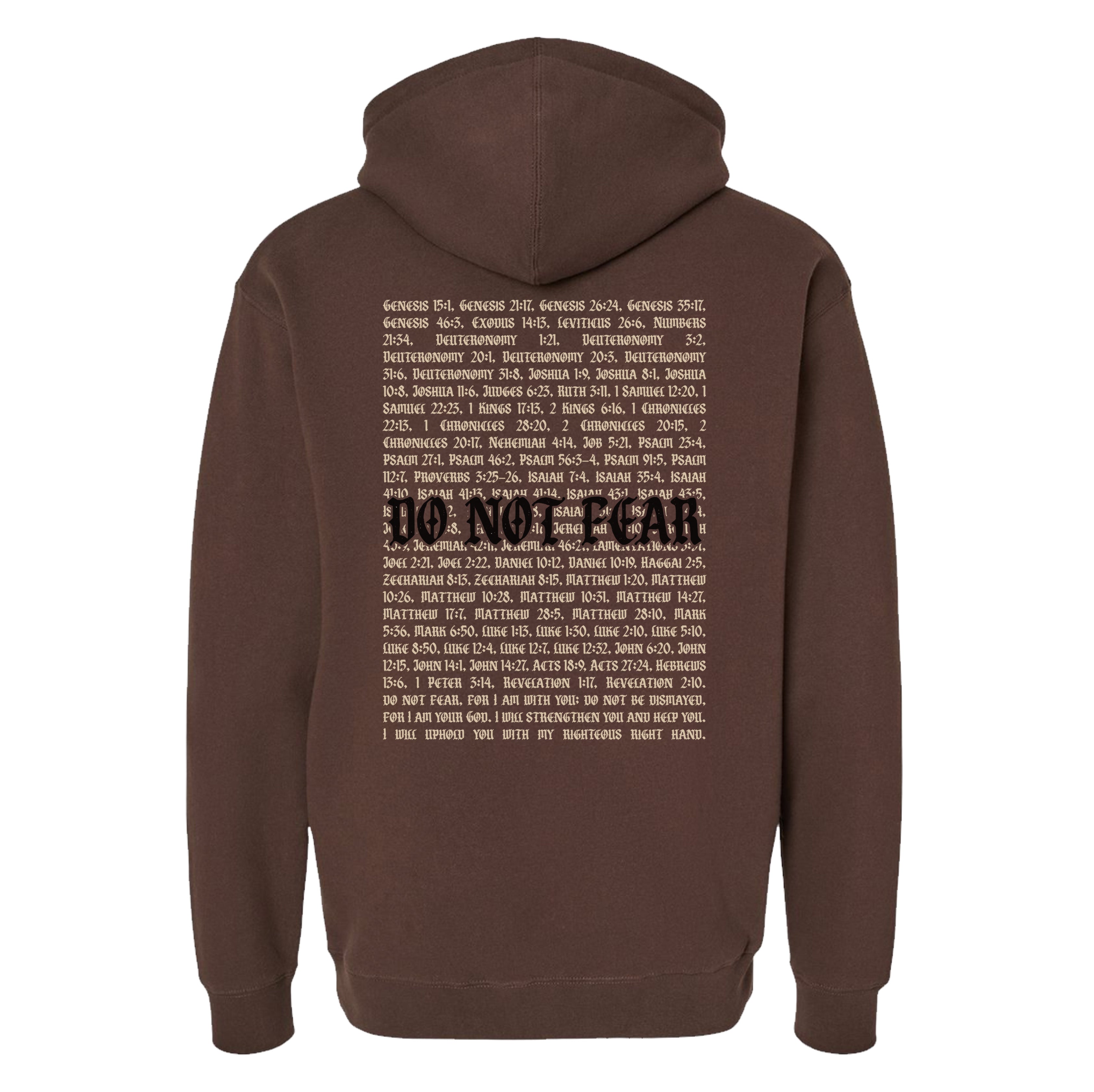 Do Not Fear Verses Hoodie