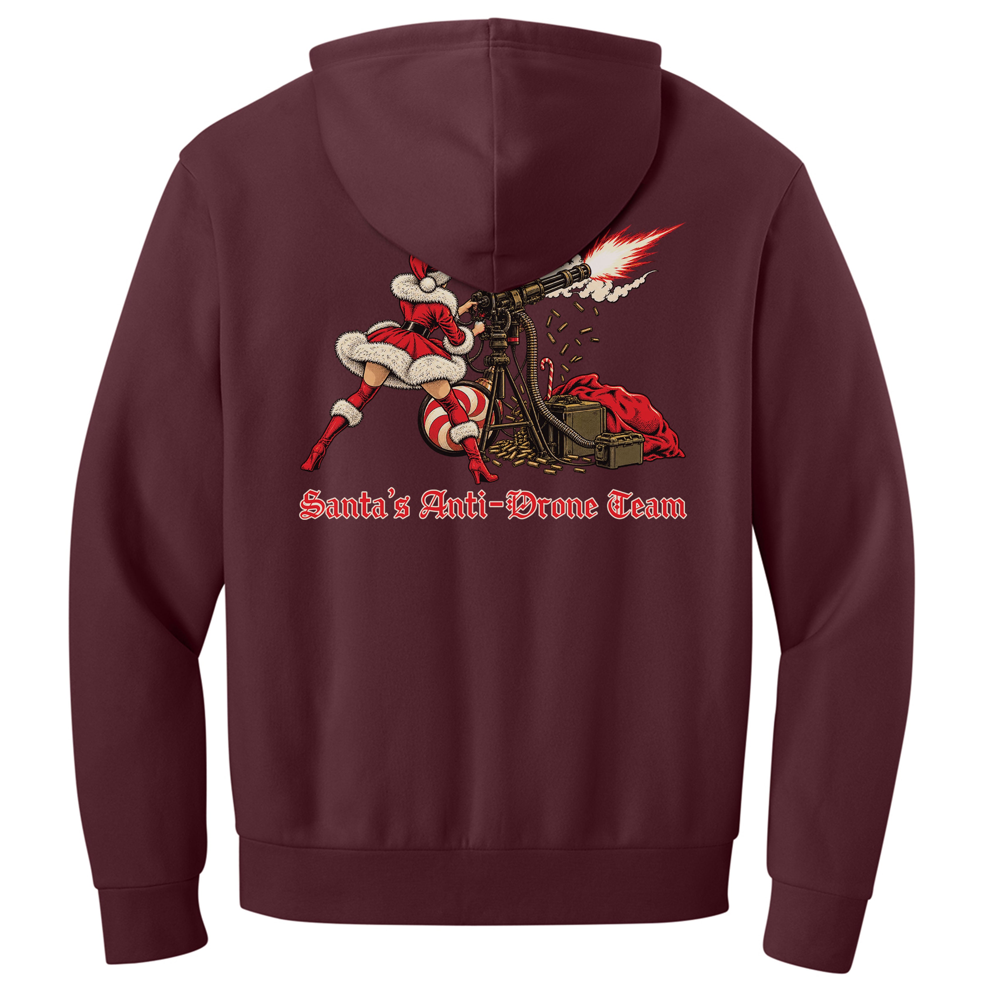 Santas Drone Team Hoodie