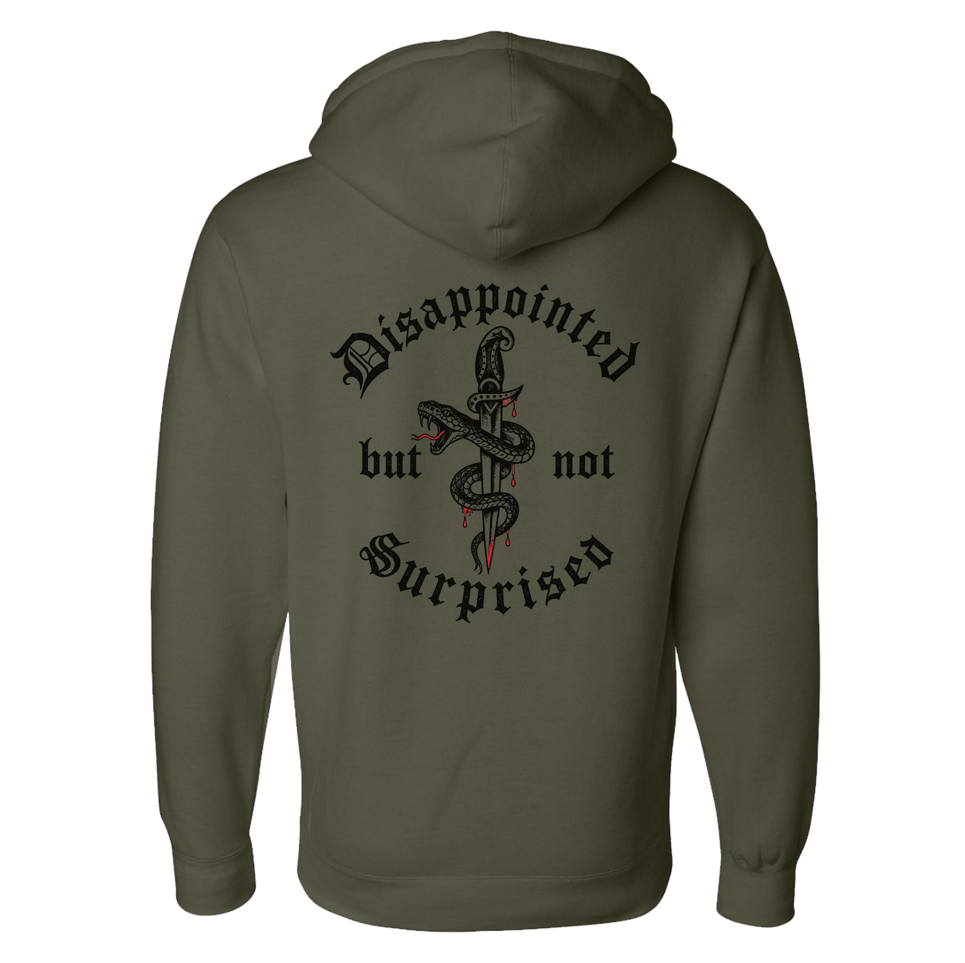 Disappointed Snake Hoodie