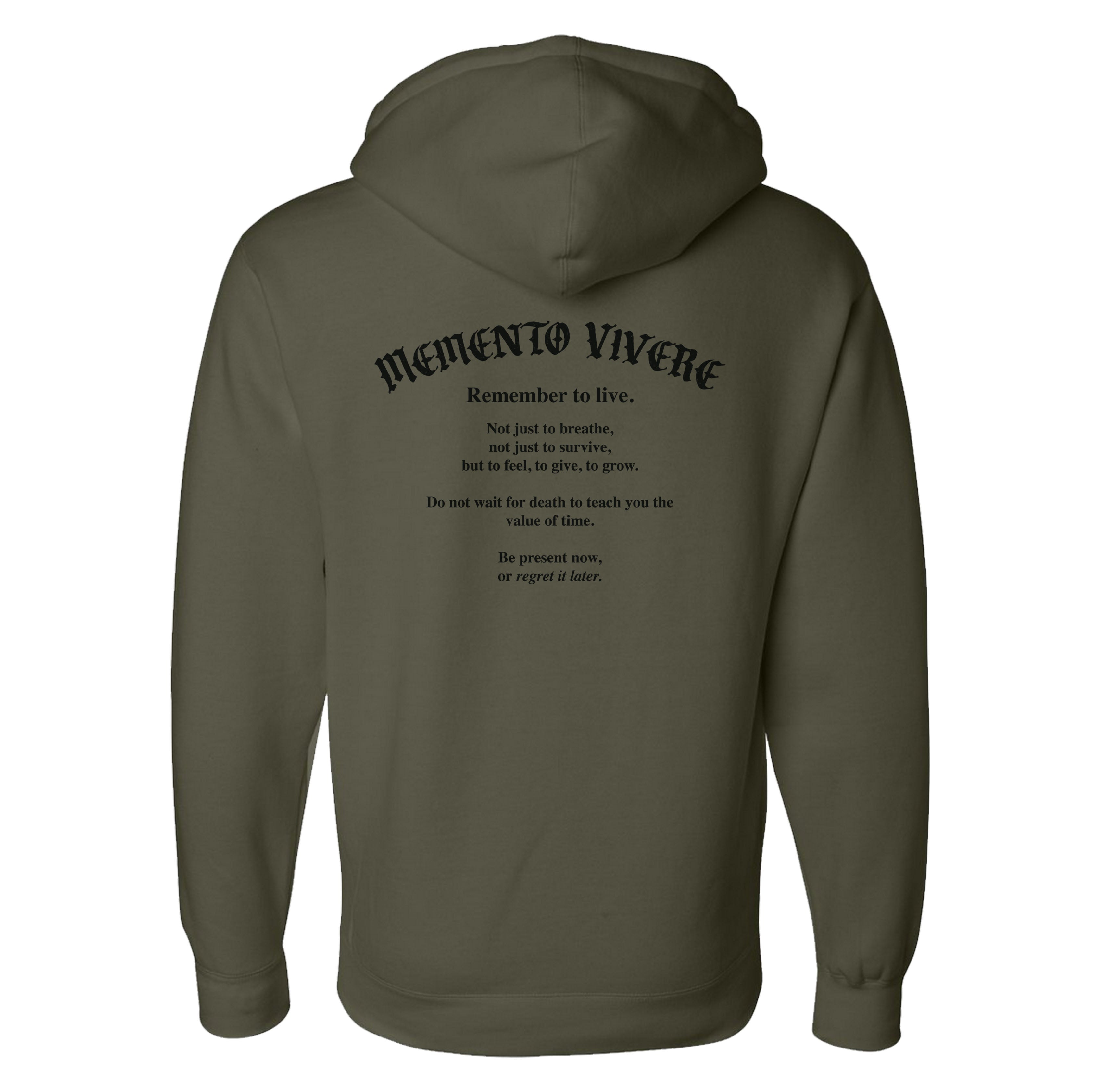 Memento Vivere Hoodie