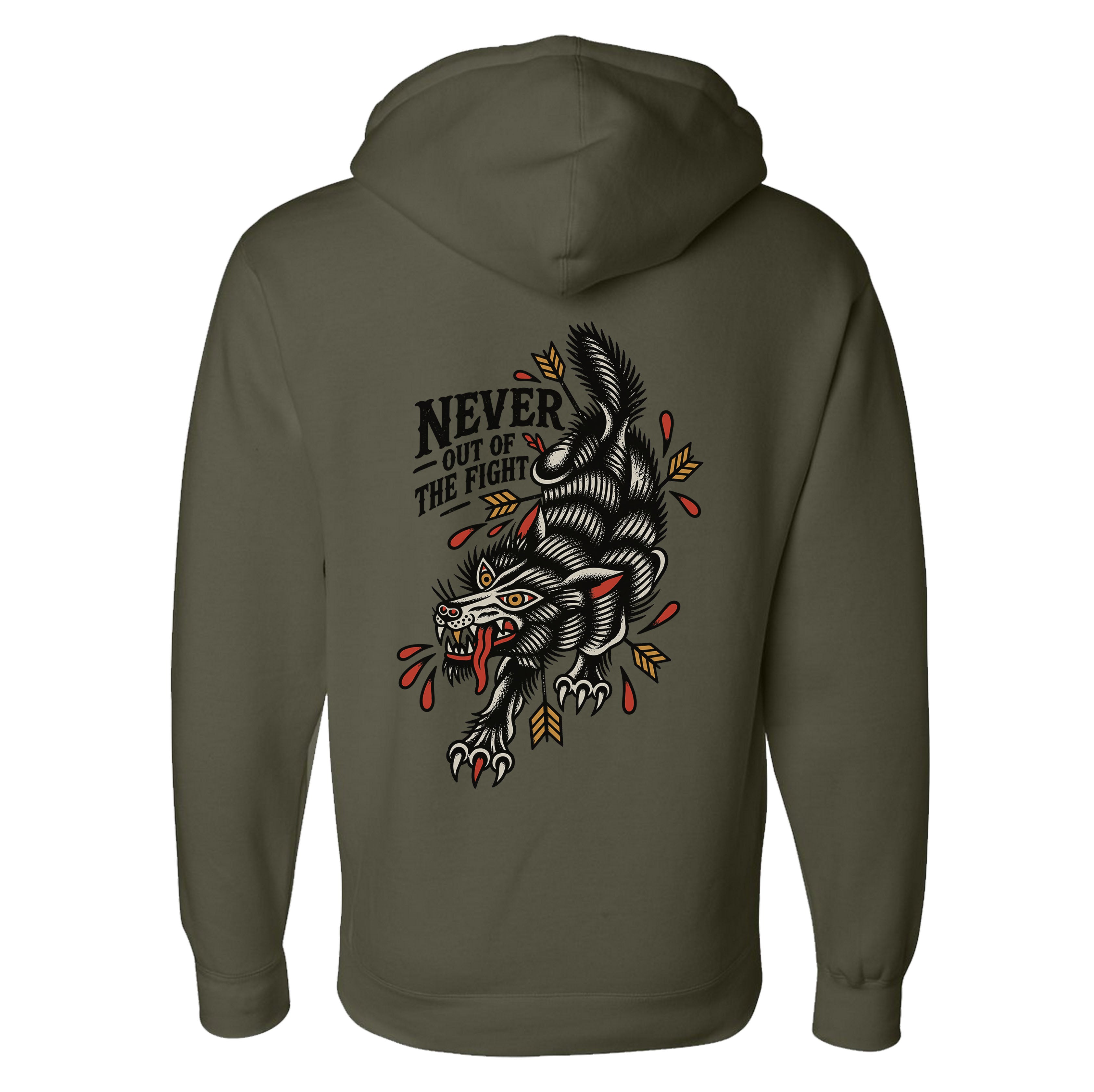 Never Out Of Fight Hoodie