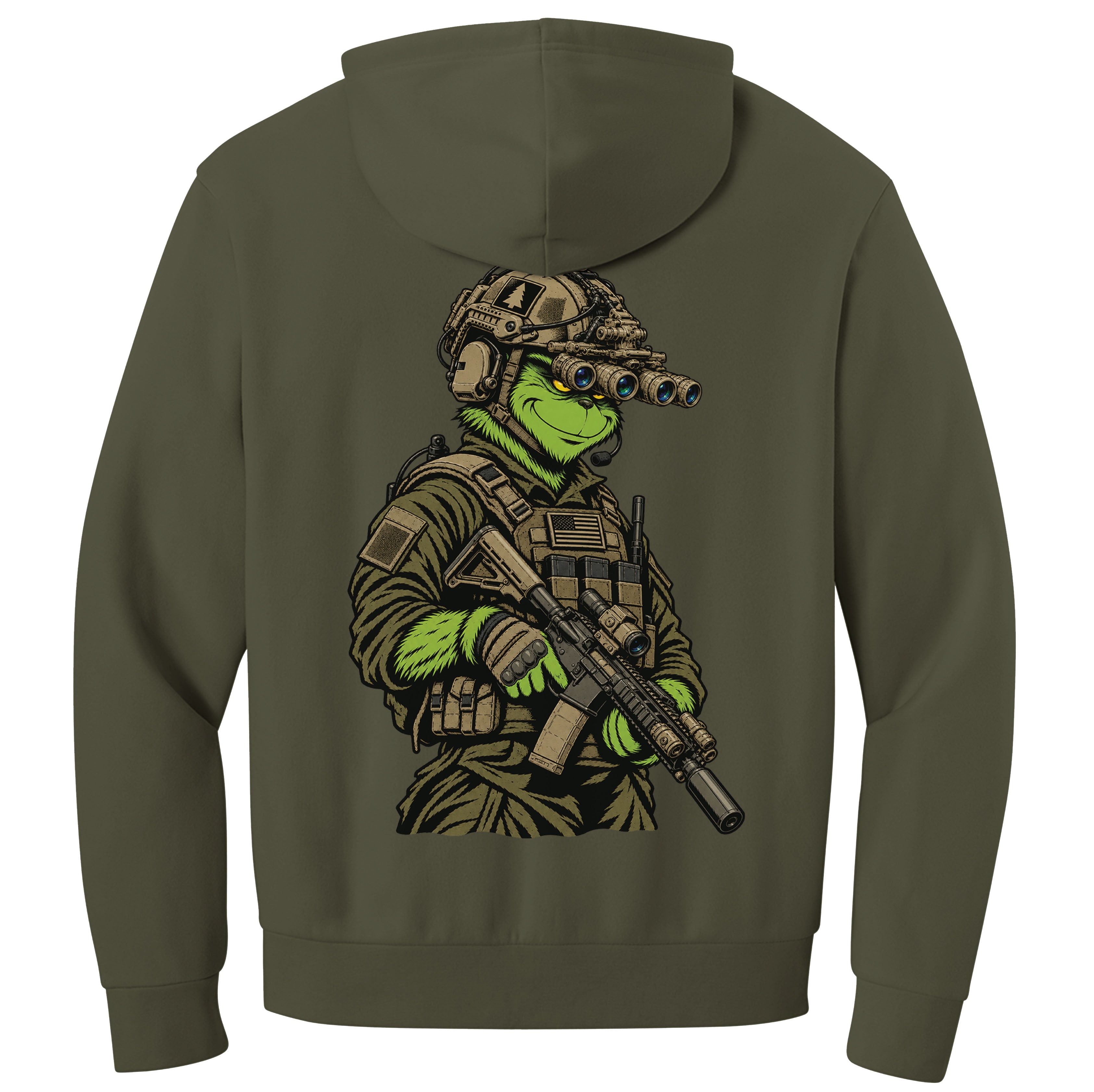 Tactical Grinch Hoodie