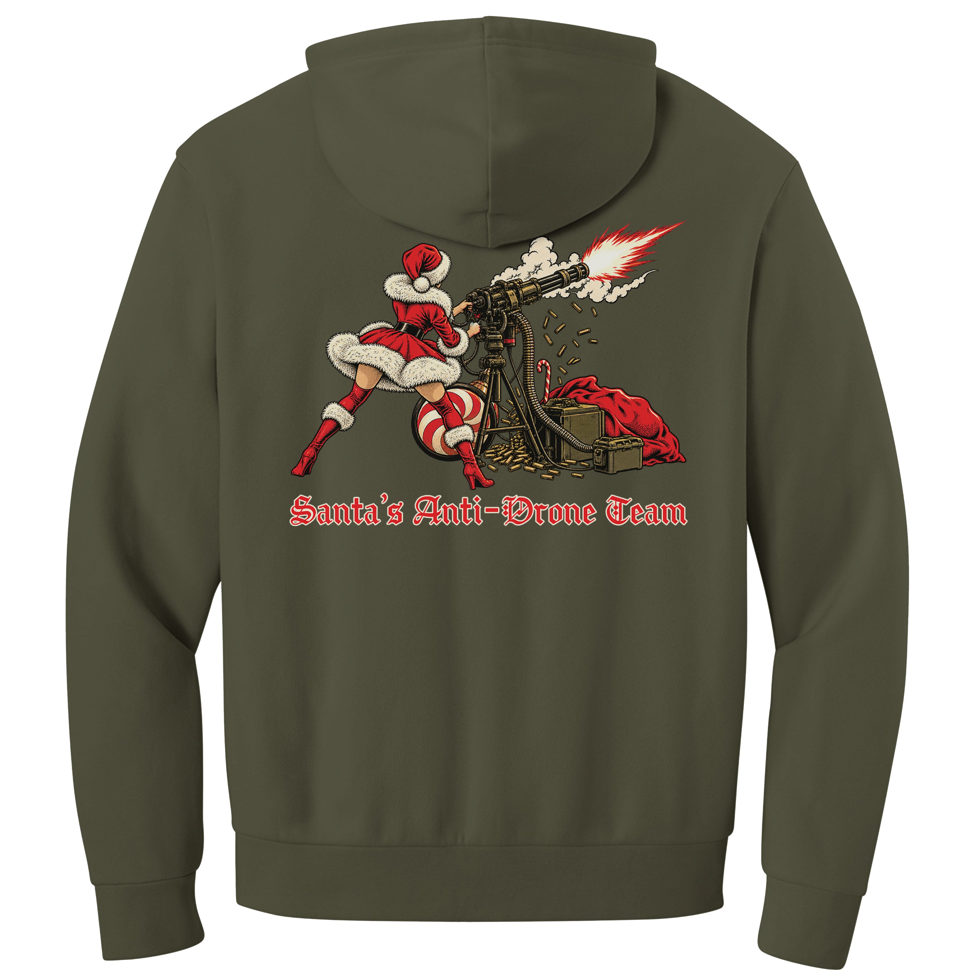 Santas Drone Team Hoodie