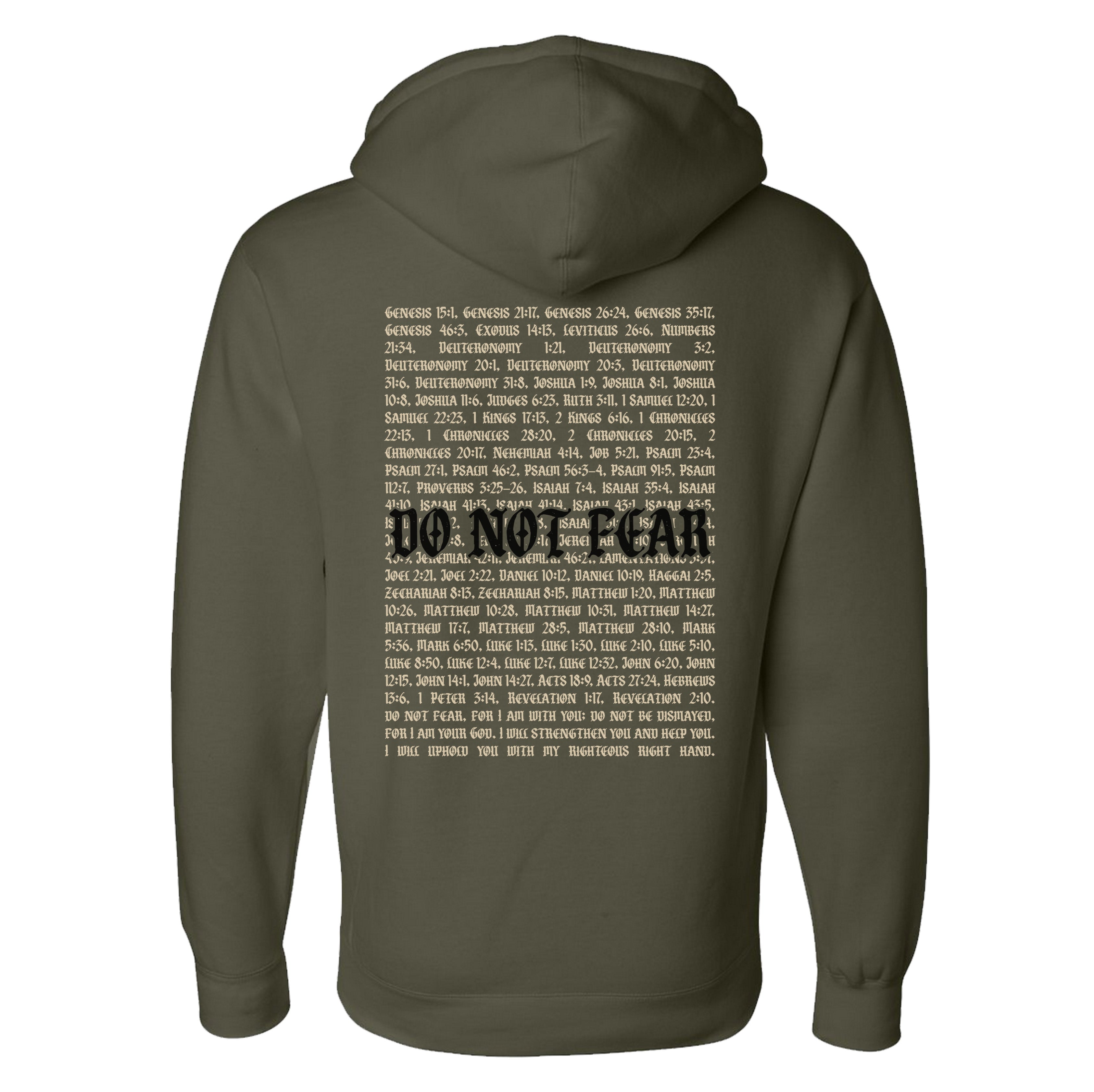 Do Not Fear Verses Hoodie
