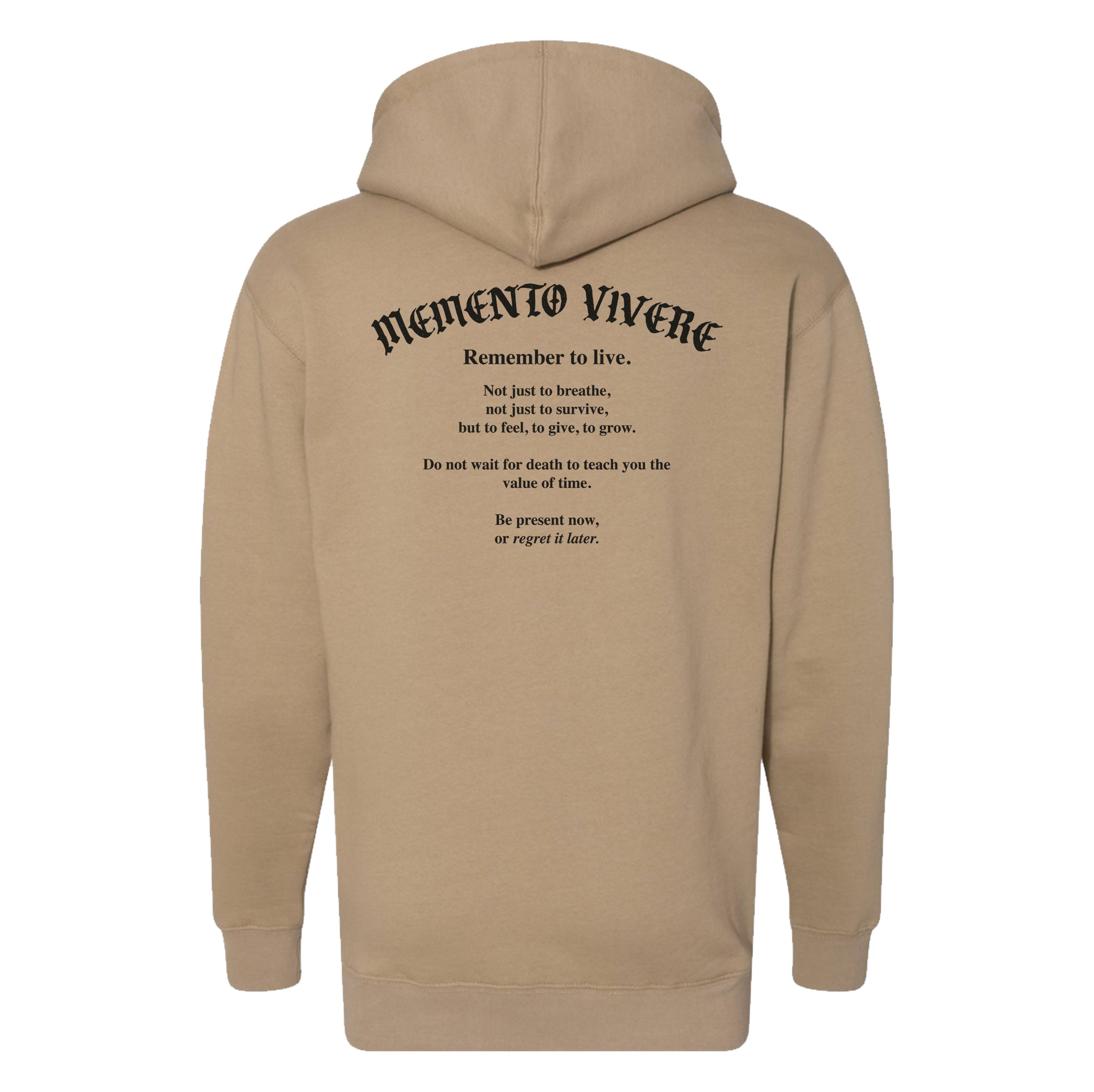 Memento Vivere Hoodie