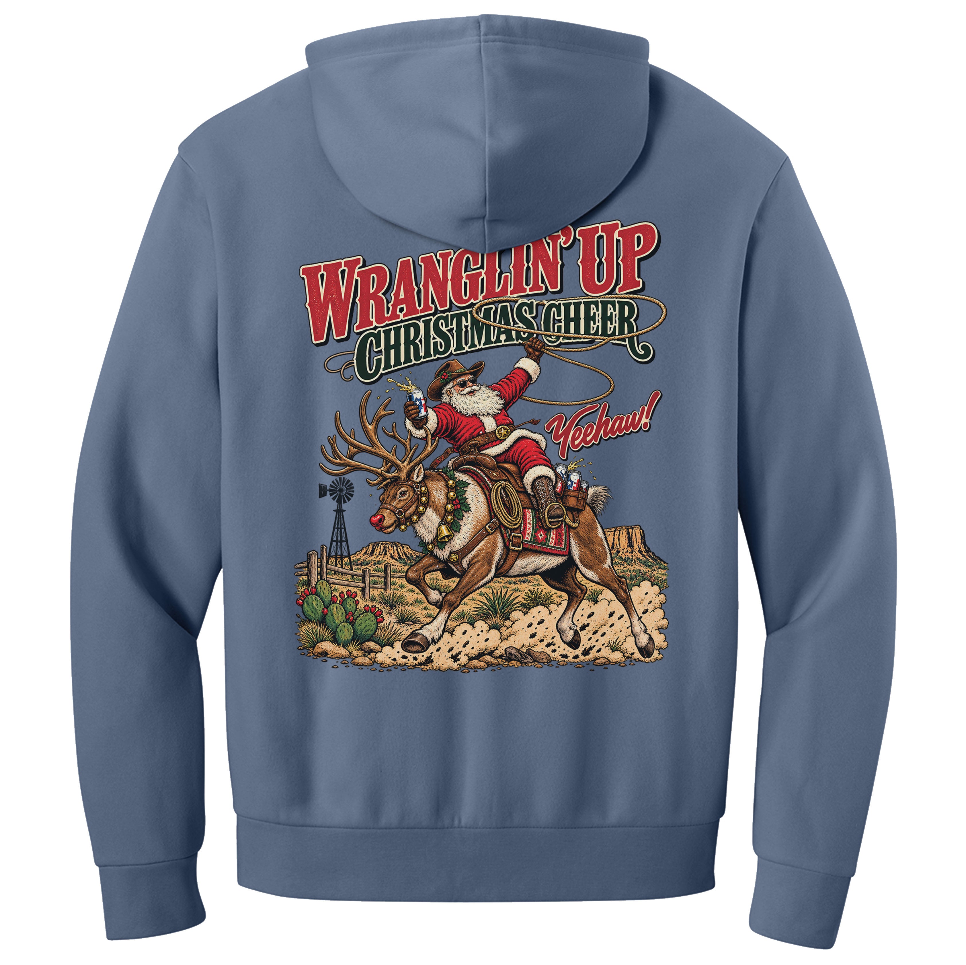 Christmas Cheer Cowboy Hoodie