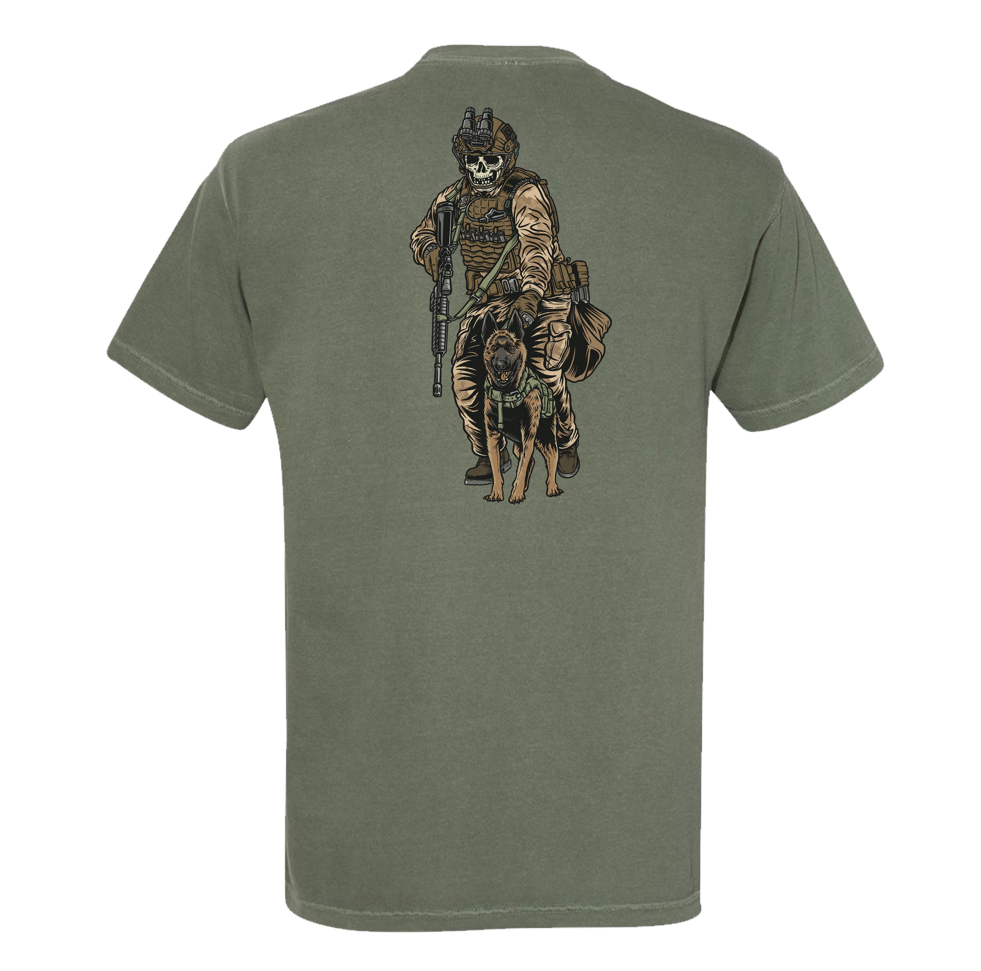K9 Military Heavyweight Tee