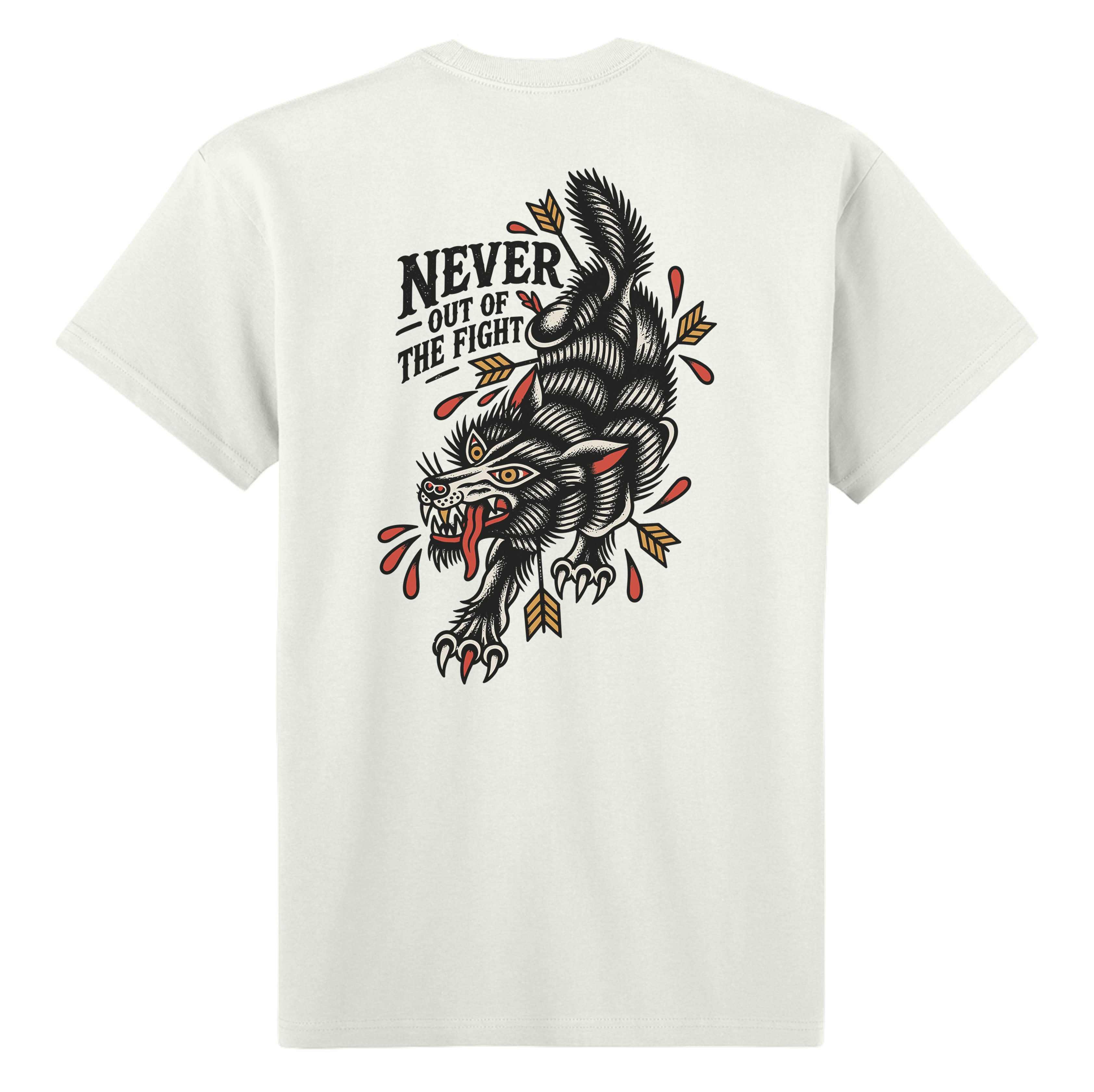 Never Out Of Fight Oversize Tee