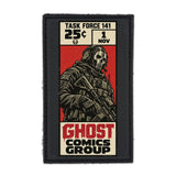 Ghost Comic PVC Patch