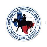 AAAA Phantom Corps Chapter Sticker