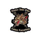 Protect Your Own Sticker