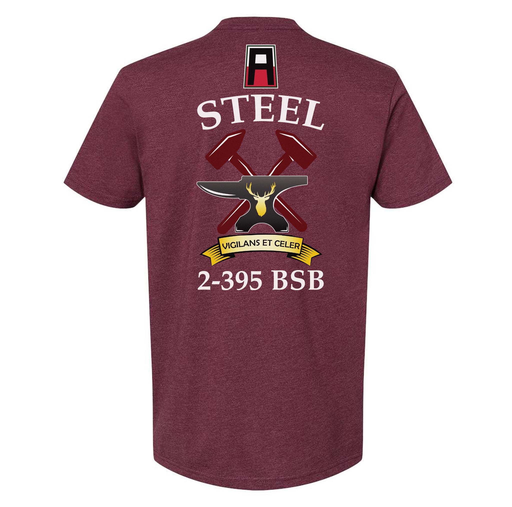 2-395th Steel "Vigilans Et Celer" Tee