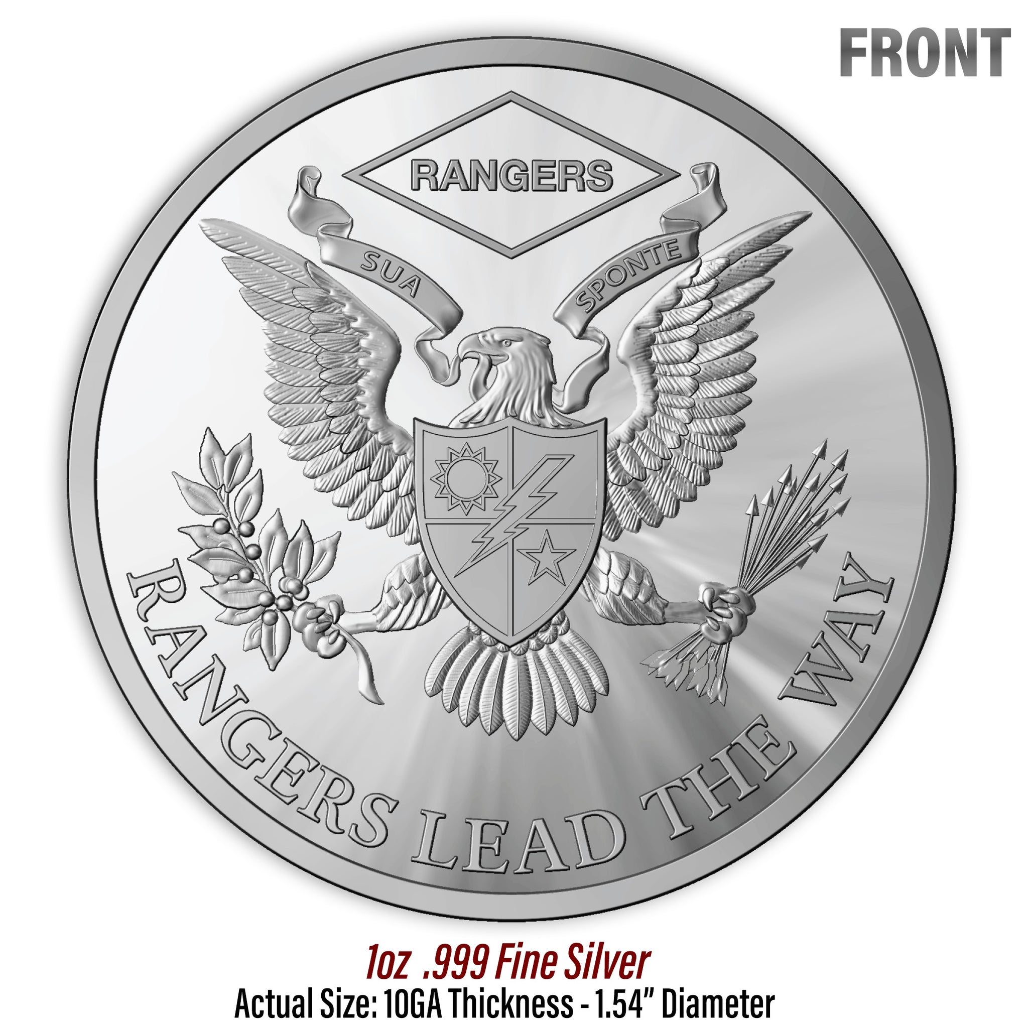 Ranger Battalion Collectors Coin