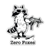 Zero Foxes Sticker
