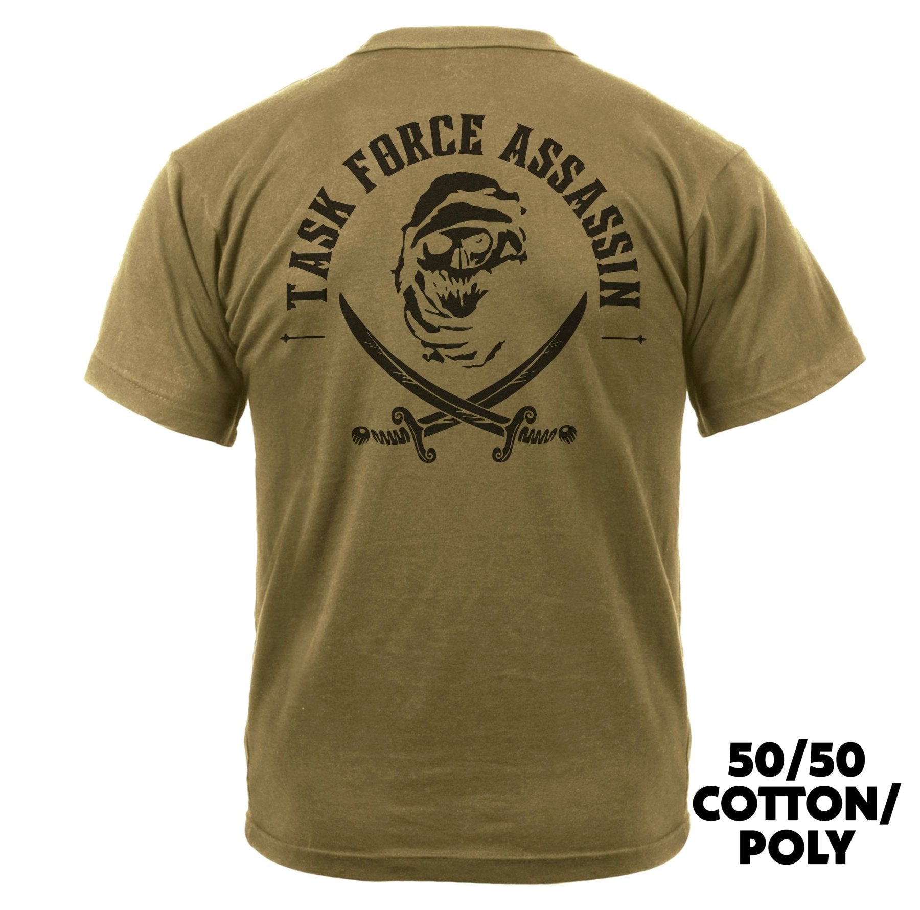 A - 6 - 6 Assassins - 670 - 1 Coyote Brown - Small - Private Shirt