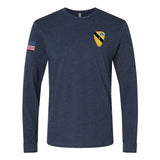 A Co 1 - 5 Cav Long Sleeve - Small - Private Long Sleeve Shirt