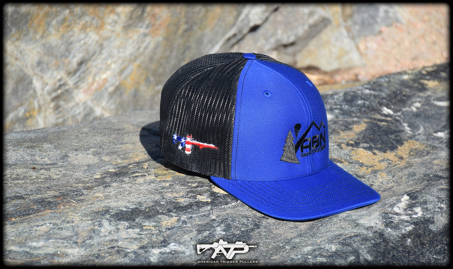 ABN Mesh Cap - Blue/ Black Mesh - Hat