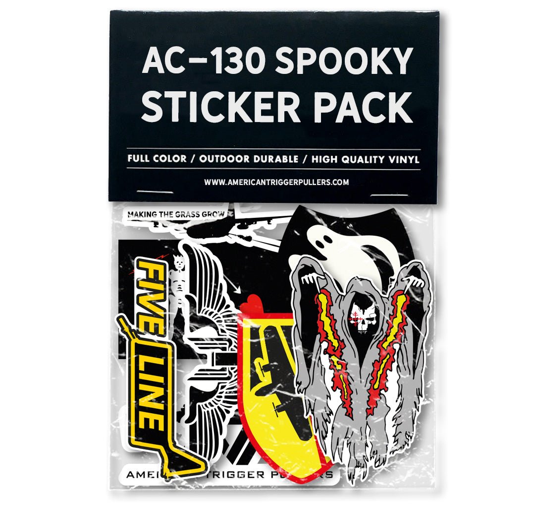 AC - 130 Spooky Sticker Pack - Sticker Pack